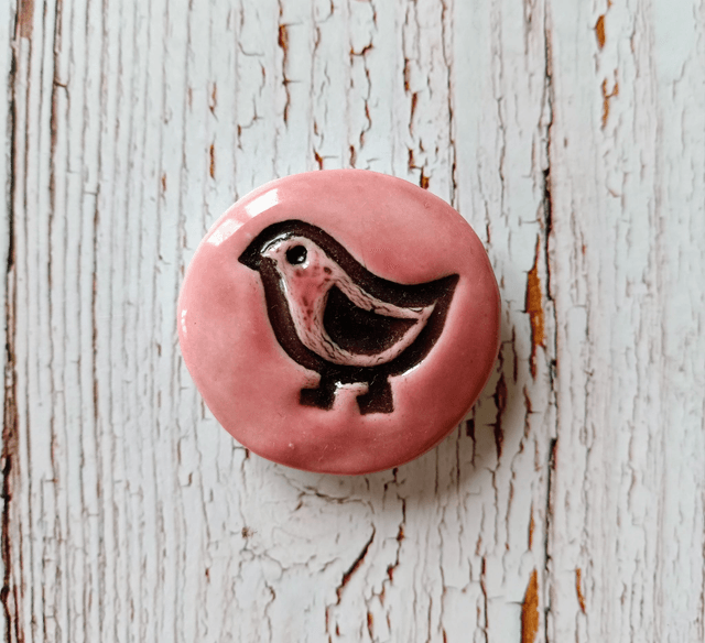 paire de magnets oiseaux