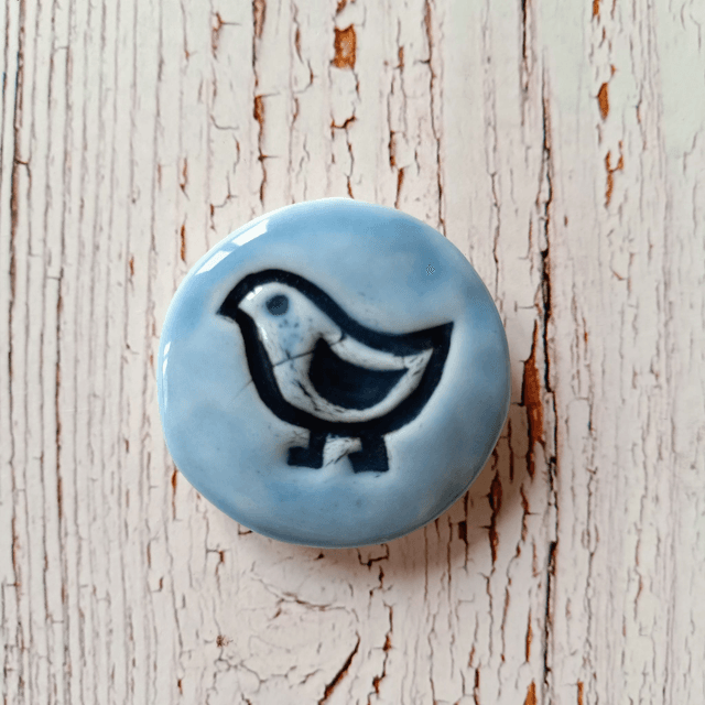 paire de magnets oiseaux