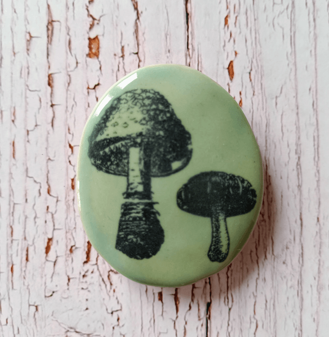 paire de magnets champignons